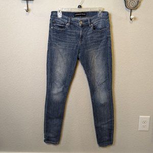 Express Legging Mid Rise Jeans Classic Denim Blue